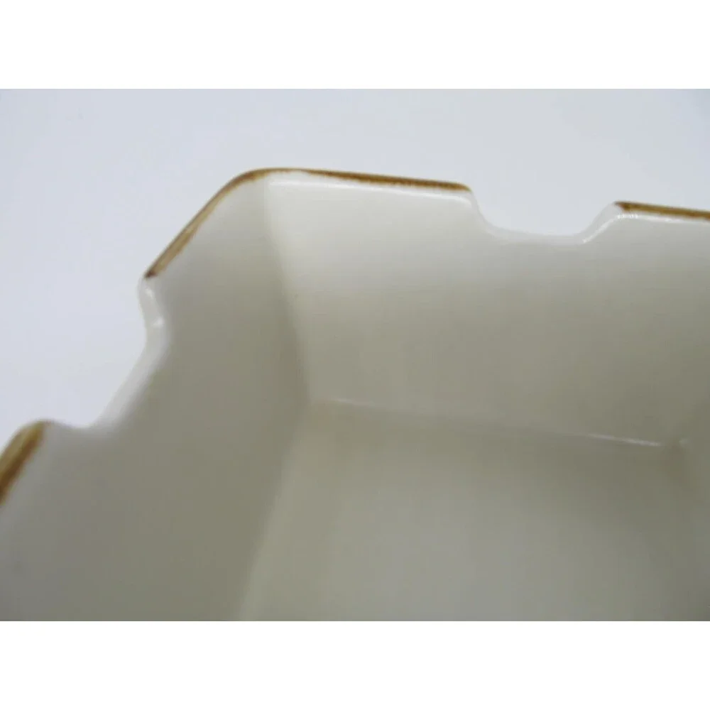 Pottery Barn Asian Square Set Of 4 Putty 6